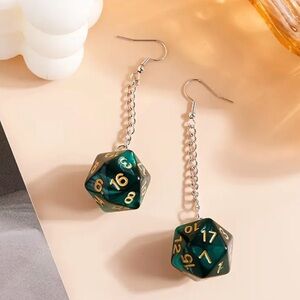 D20 Dice Earrings